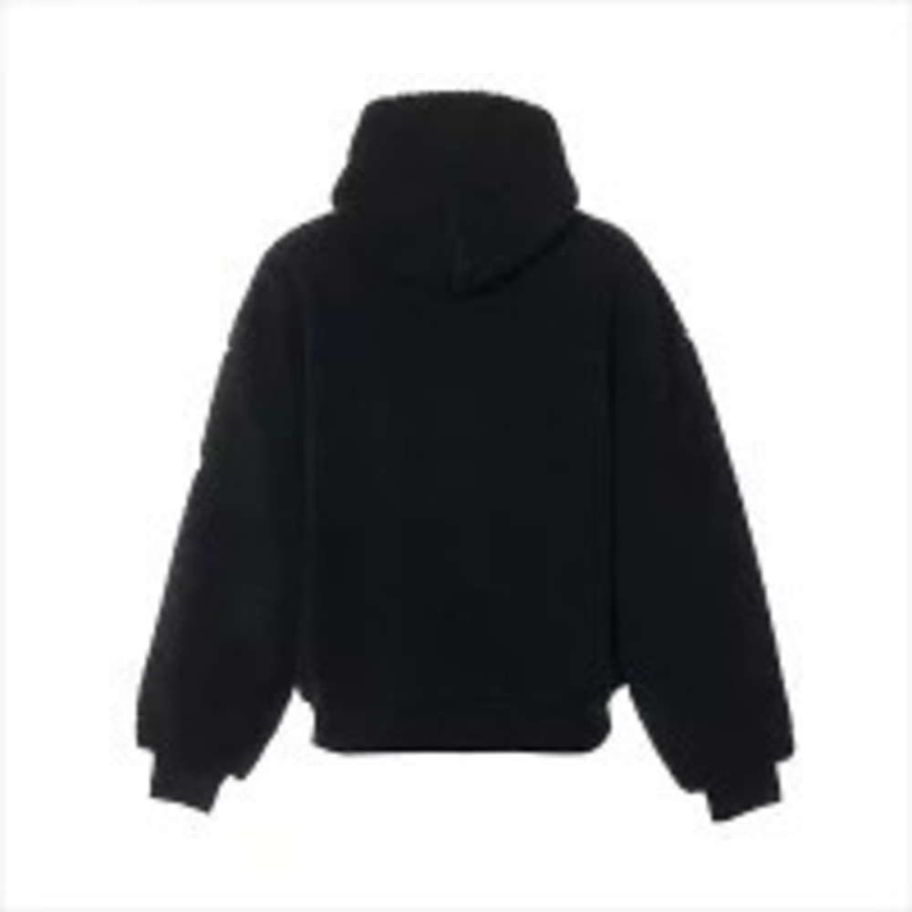Balenciaga Fleece Jacket Black